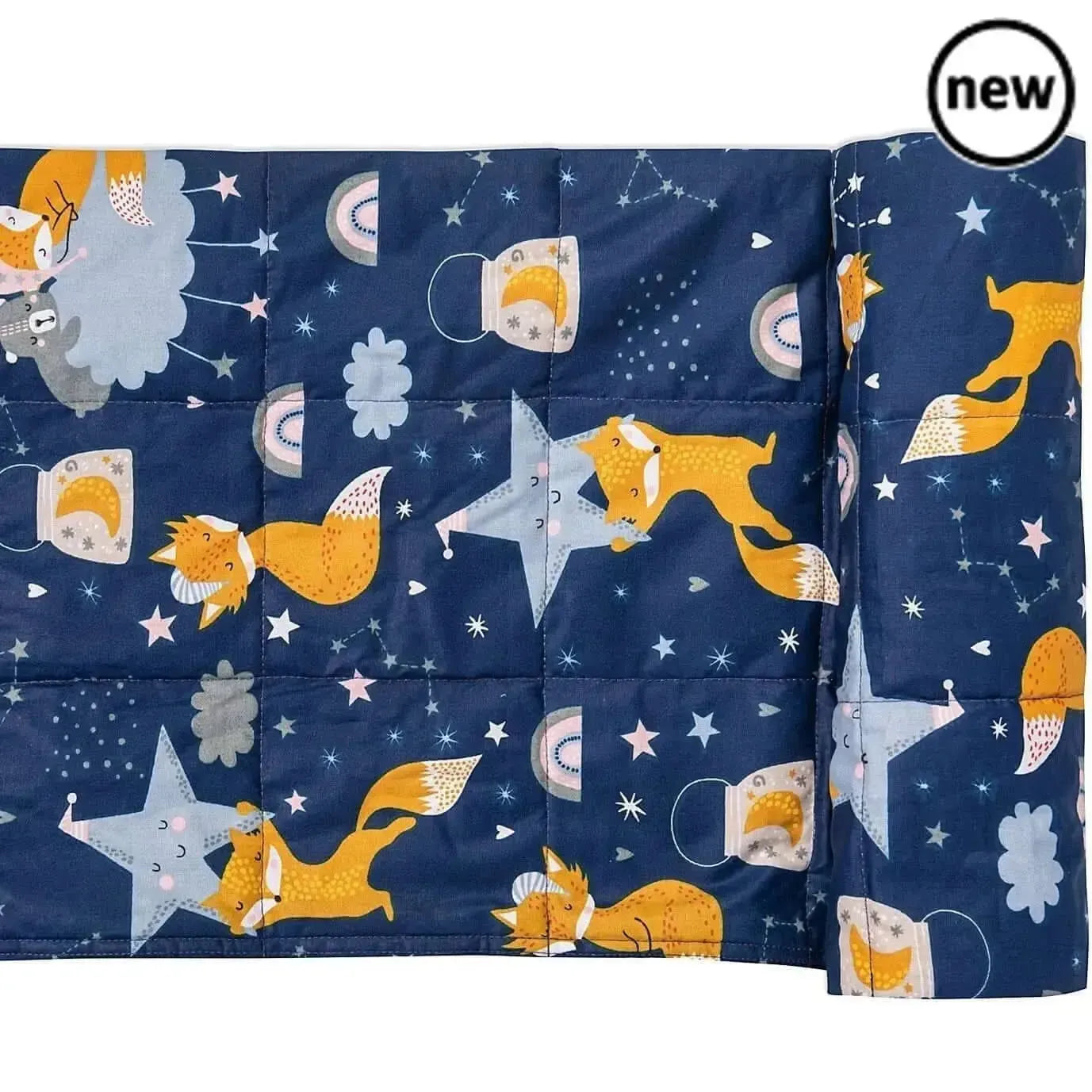 Sleeping Foxes Cotton Weighted Blanket-Sleeping Foxes Cotton Weighted Blanket