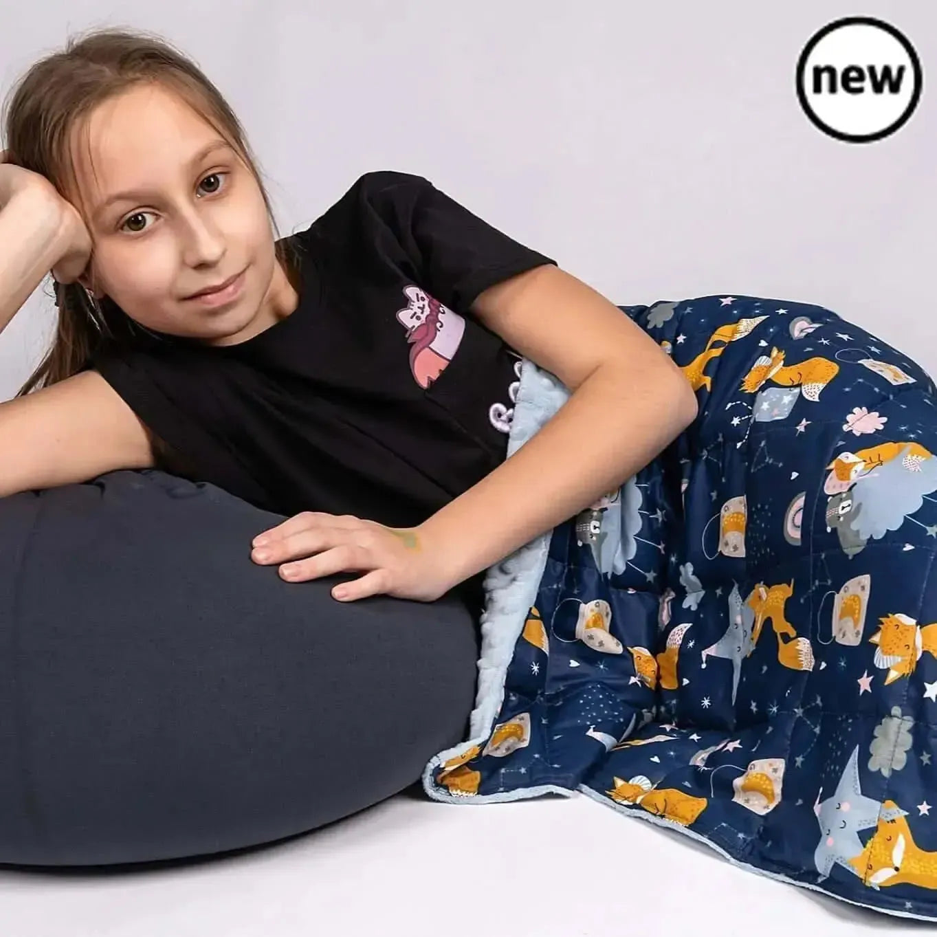 Sleeping Foxes Cotton Weighted Blanket-Sleeping Foxes Cotton Weighted Blanket