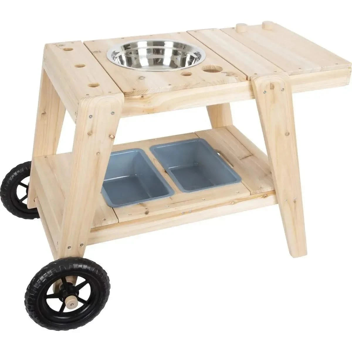 Small Foot Compact Wooden Mud Kitchen-Small Foot Compact Wooden Mud Kitchen