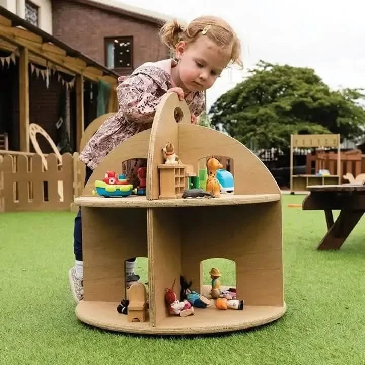 Small World Outdoor Dolls House-Small World Outdoor Dolls House