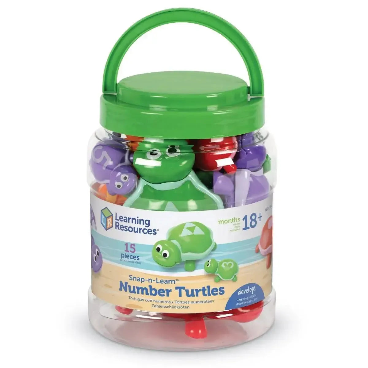Snap-n-Learn Number Turtles-Snap-n-Learn Number Turtles