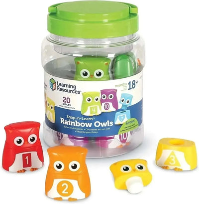 Snap-n-Learn Owls-Snap-n-Learn Owls
