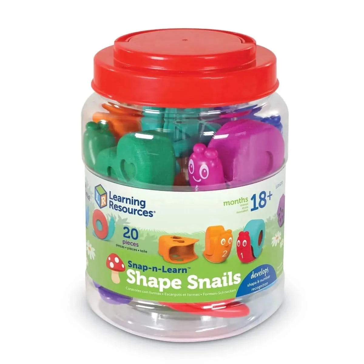 Snap-N-Learn Shape Snails-Snap-N-Learn Shape Snails