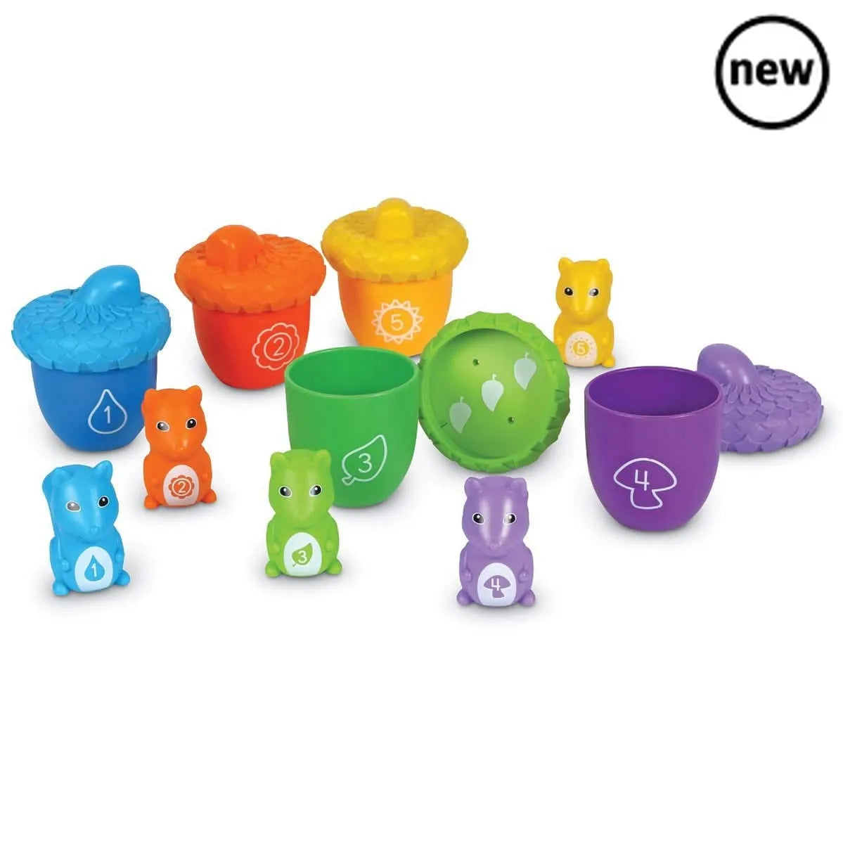 Snap-n-Learn Surprise Squirrels-Snap-n-Learn Surprise Squirrels