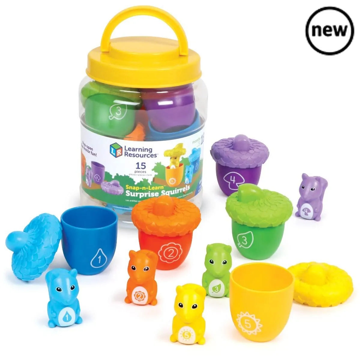 Snap-n-Learn Surprise Squirrels-Snap-n-Learn Surprise Squirrels