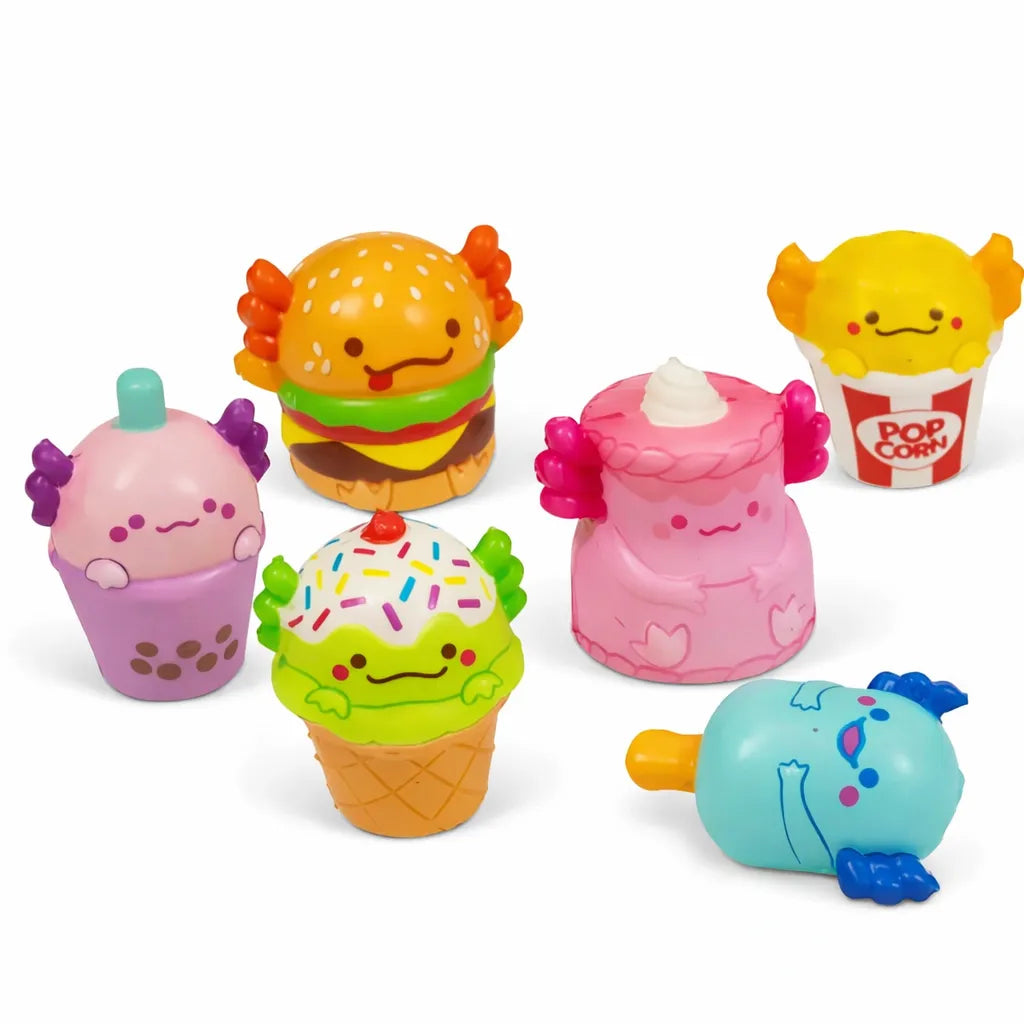 Snaxolotl Mochi 12 Piece Fidget Bucket-Snaxolotl Mochi 12 Piece Fidget Bucket