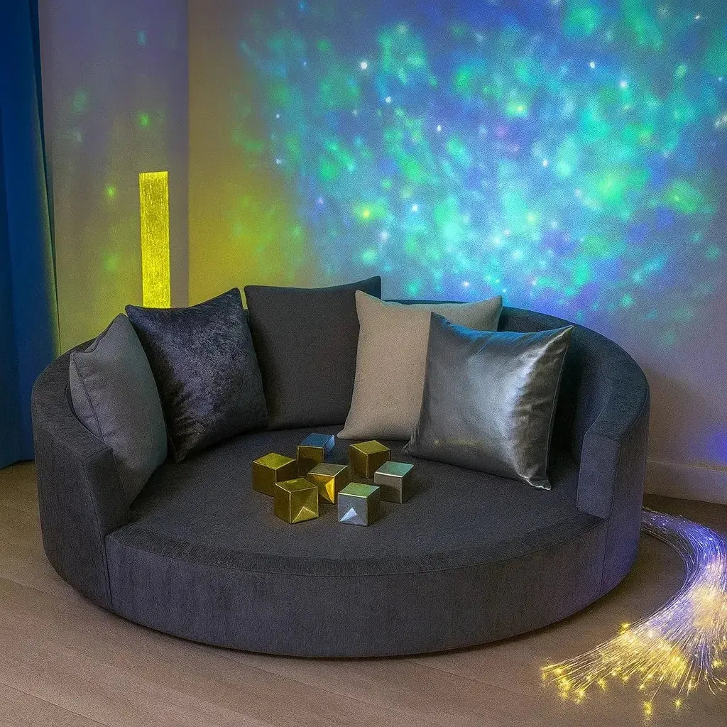 Snuggly Den Grey Chenille-Snuggly Den Grey Chenille