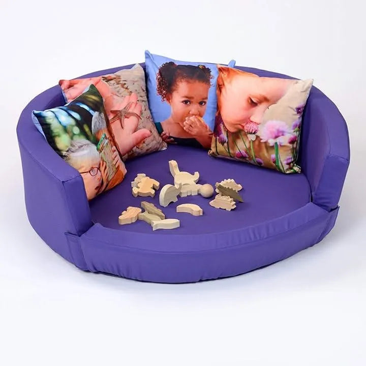 Snuggly Den Purple Cotton-Snuggly Den Purple Cotton