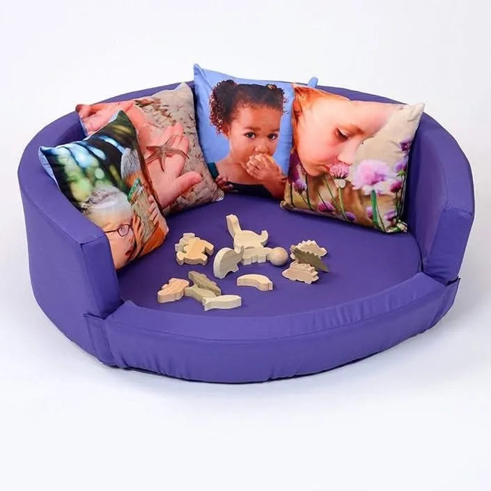 Snuggly Den Purple Cotton-Snuggly Den Purple Cotton
