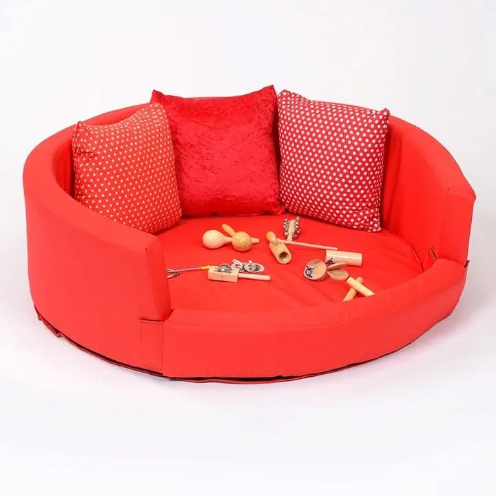 Snuggly Den Red Cotton-Snuggly Den Red Cotton