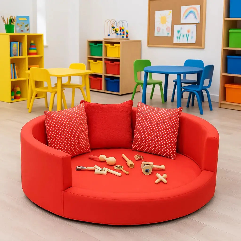 Snuggly Den Red Cotton-Snuggly Den Red Cotton