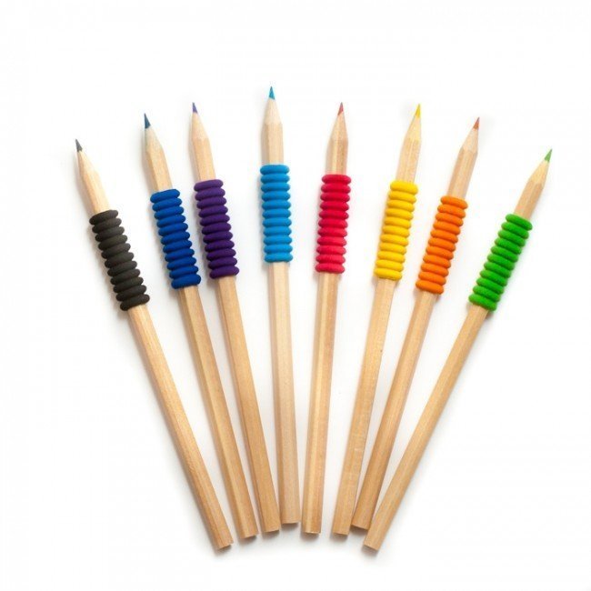 Soft Grip Colouring Pencils 8 Pack, Add a pop of vibrant color to your artwork with our Soft Grip Colouring Pencil pencils 8 pack. This pack includes eight assorted colored pencils that will surely ignite your creativity. From deep blues to bright reds, each pencil delivers a stunning range of colors to bring your drawings to life.What sets these pencils apart is their larger size and ridged surface, a brilliant development from our Comfort Pencil Grip. This feature provides an increased level of comfort an