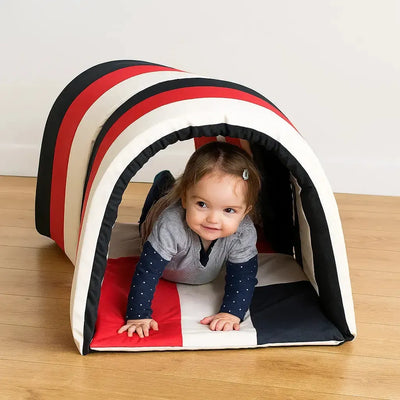 Soft Play Black and White Baby Crawl Tunnel-Soft Play Black and White Baby Crawl Tunnel