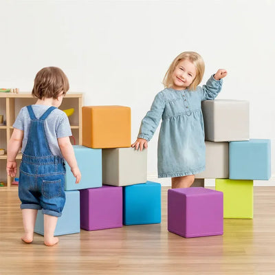 Soft Play Cubes 12 Pieces-Soft Play Cubes 12 Pieces