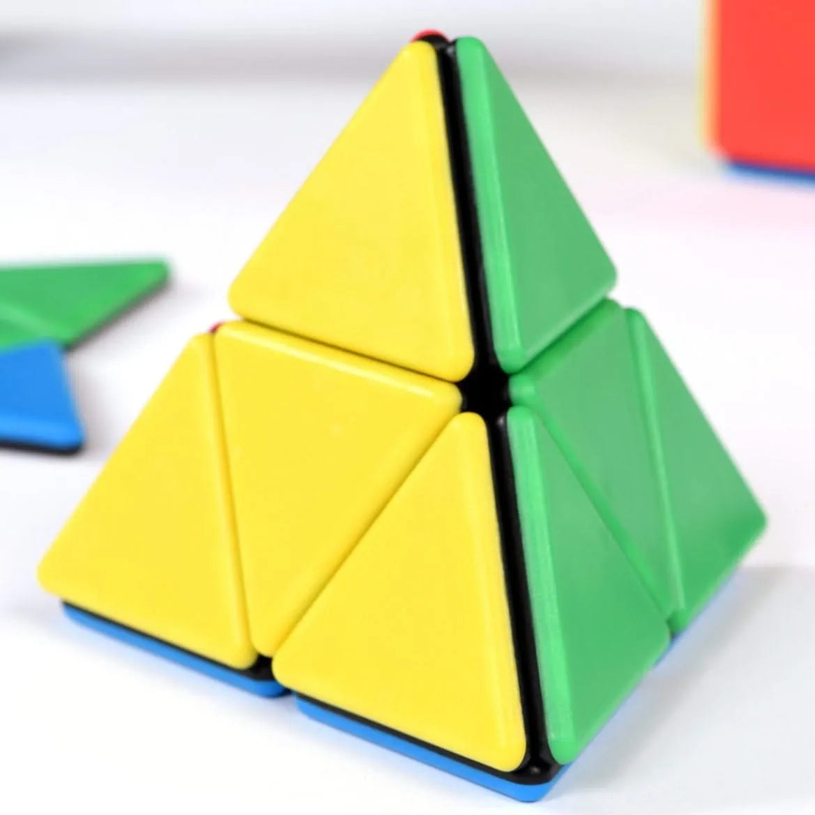 Solid Magnetic Polydron Essential Shapes Set-Solid Magnetic Polydron Essential Shapes Set