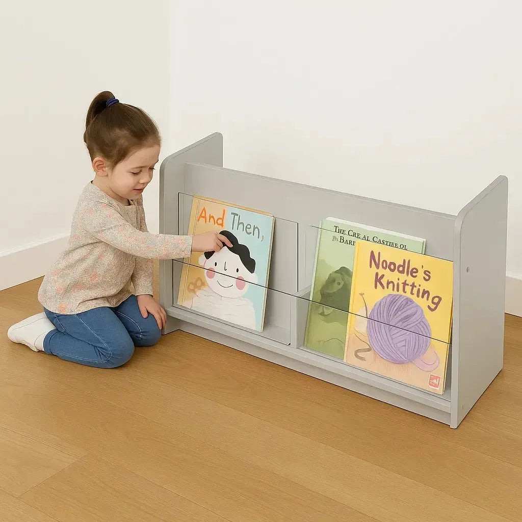 Solway Double Sided Perspex Unit Grey-Solway Double Sided Perspex Unit Grey