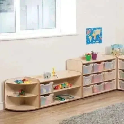 Solway Early Years Shelving 2 Tray-Solway Early Years Shelving 2 Tray