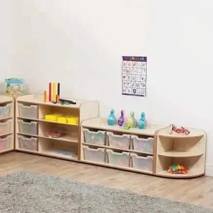 Solway Early Years Shelving 3 Tray-Solway Early Years Shelving 3 Tray