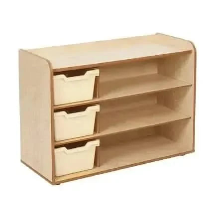 Solway Early Years Shelving 3 Tray-Solway Early Years Shelving 3 Tray