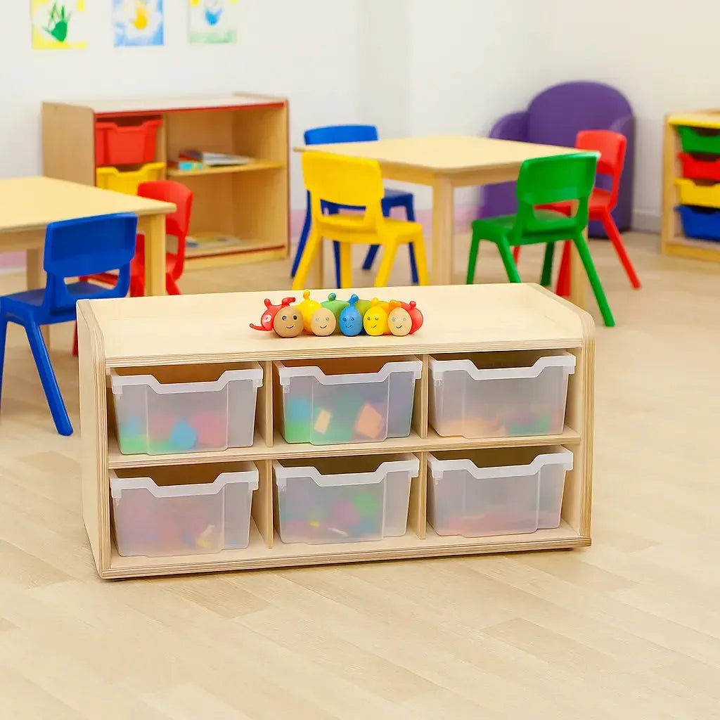 Solway Early Years Storage 6 Tray-Solway Early Years Storage 6 Tray