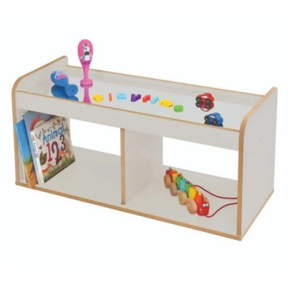 Solway Mirror Top Open Unit Grey-Solway Mirror Top Open Unit Grey