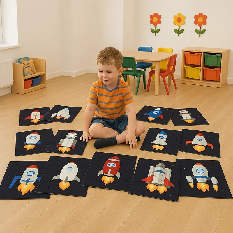 Spaceship Placement Mats Pack Of 15-Spaceship Placement Mats Pack Of 15