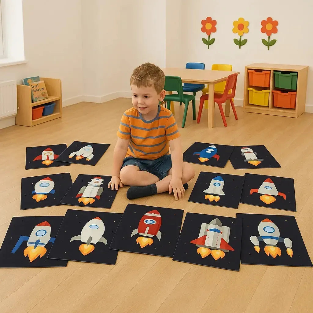 Spaceship Placement Mats Pack Of 15-Spaceship Placement Mats Pack Of 15
