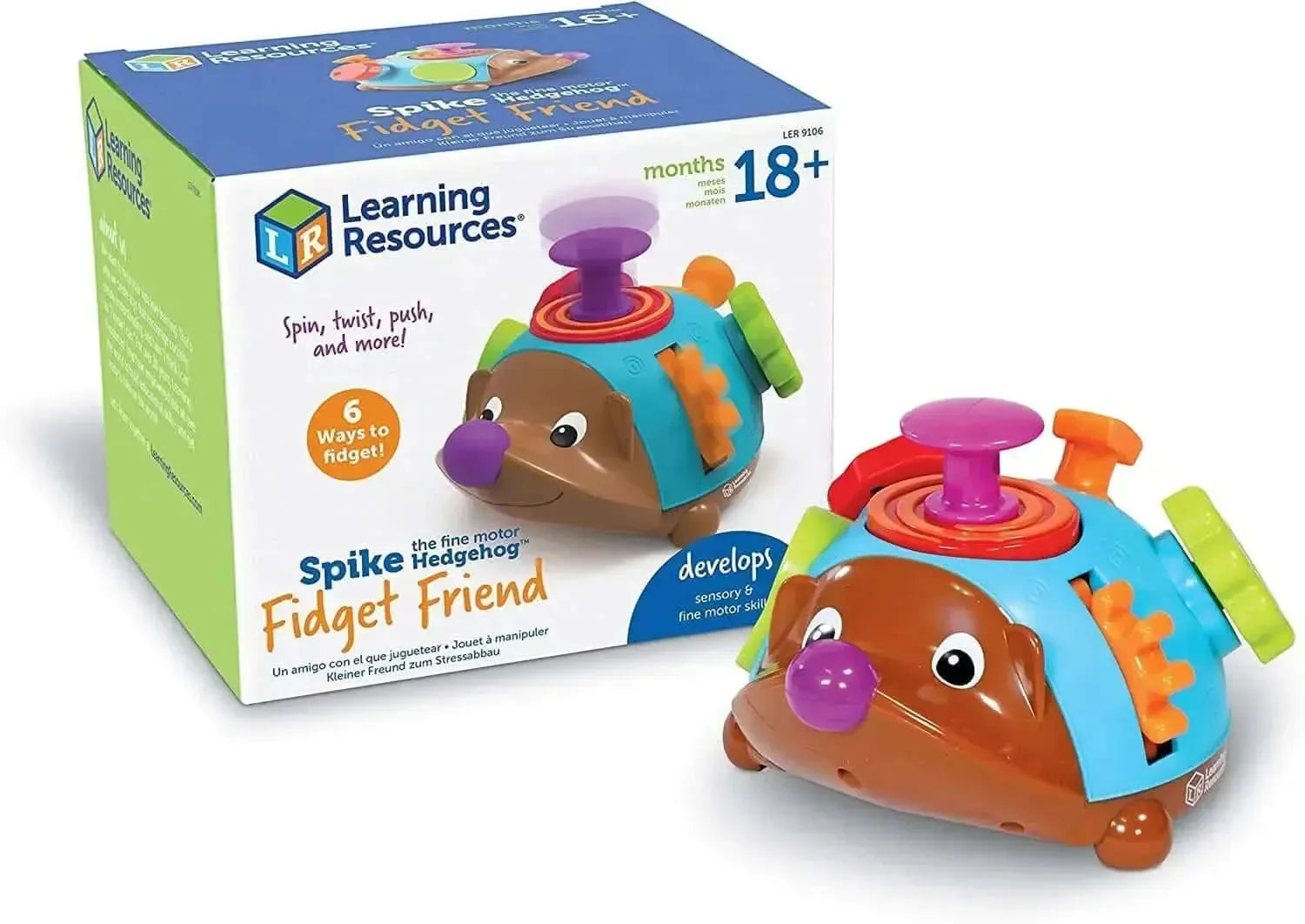 Spike the Fine Motor Hedgehog Fidget Friend-Spike the Fine Motor Hedgehog Fidget Friend