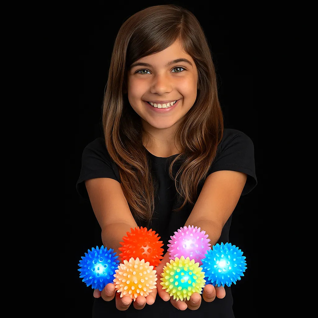 Spikey Light Up Ball-Spikey Light Up Ball