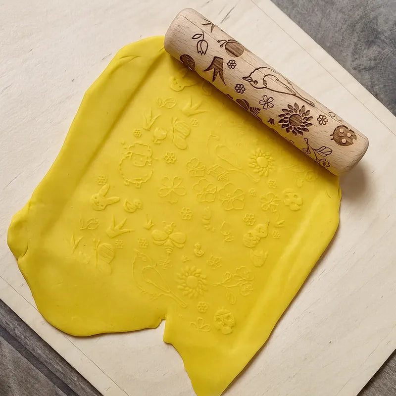 Spring Wooden Roller-Spring Wooden Roller