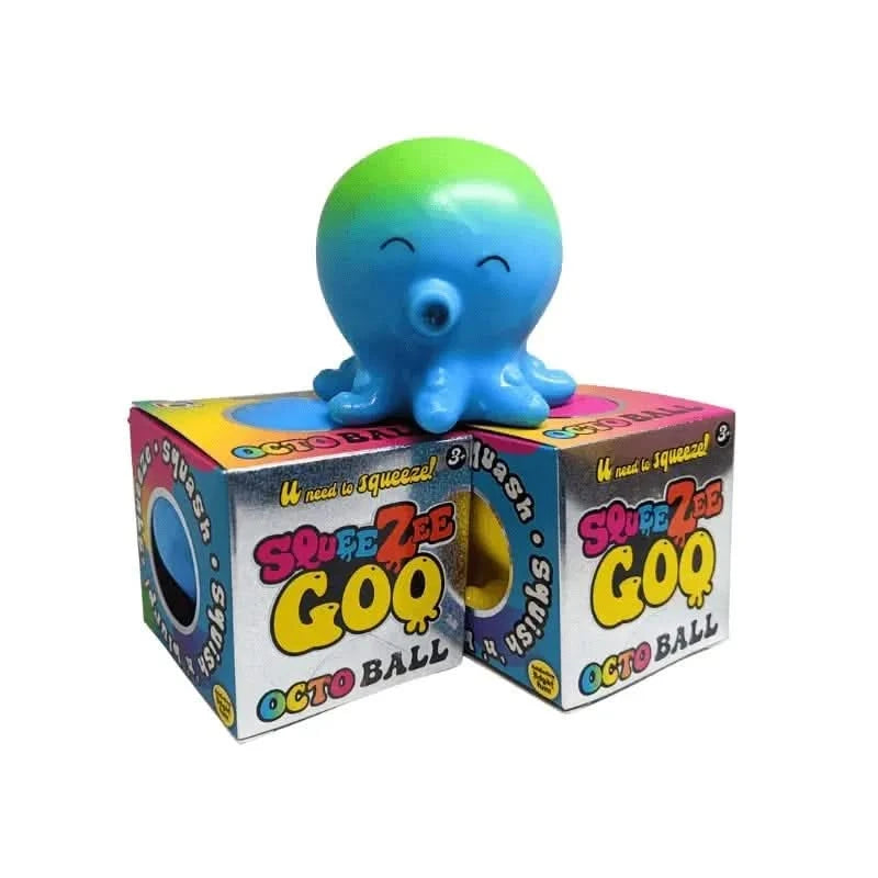 Squeezee Goo Octo Squish Ball-Squeezee Goo Octo Squish Ball