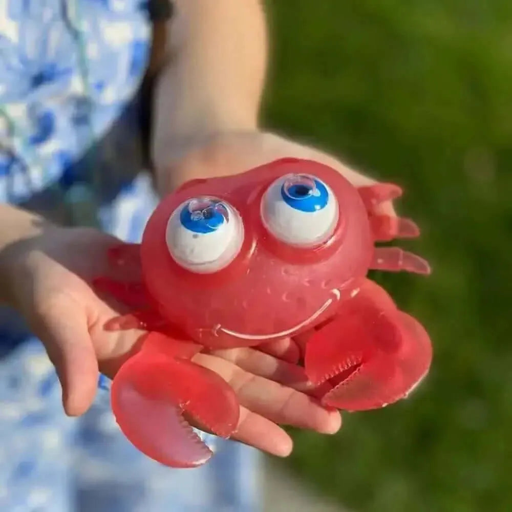 Squeezy Fidget Crab Toy-Squeezy Fidget Crab Toy