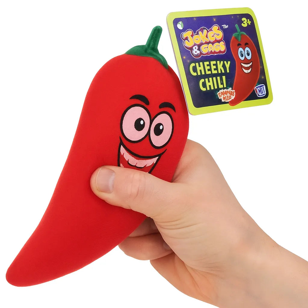 Squeezy Stress Relief Cheeky Chilli Toy-Squeezy Stress Relief Cheeky Chilli Toy