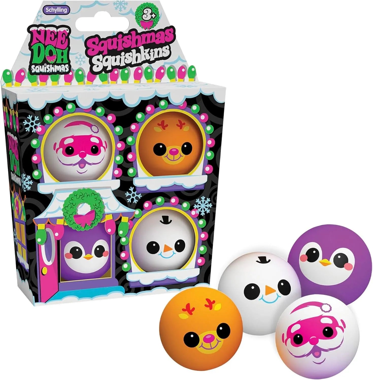 Squishmas Squishkins NeeDoh-Squishmas Squishkins NeeDoh
