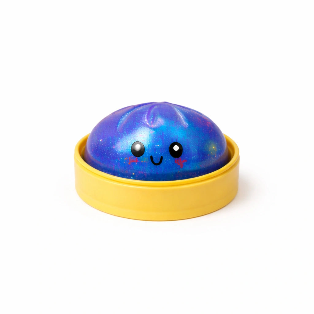 Squishy Bao Glitter Dumpling with Orb Balls-Squishy Bao Glitter Dumpling with Orb Balls