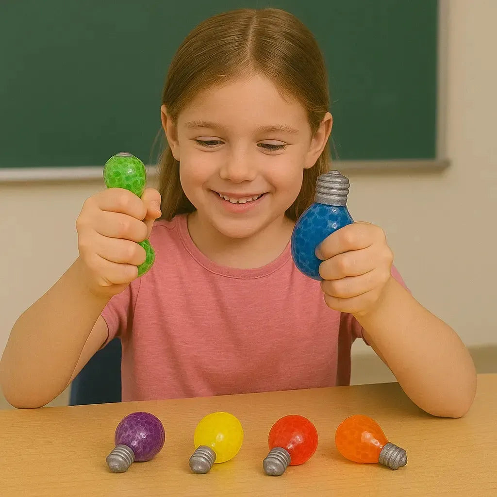 Squishy Bead LED Light Up Light Bulb-Squishy Bead LED Light Up Light Bulb