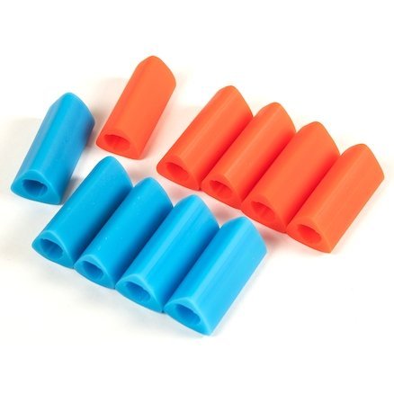 Standard Triangular Pencil Grips Pack of 10, The traditional three-sided Standard Triangular Pencil Grips offer a classic and time-tested design that has been aiding children in improving their writing style and development. This grip style is one of the oldest and most well-known, ensuring effective support for young writers.Specifically designed for standard pencils, these grips are a perfect fit for everyday writing instruments. The ergonomic shape and comfortable material of these grips provide a secure