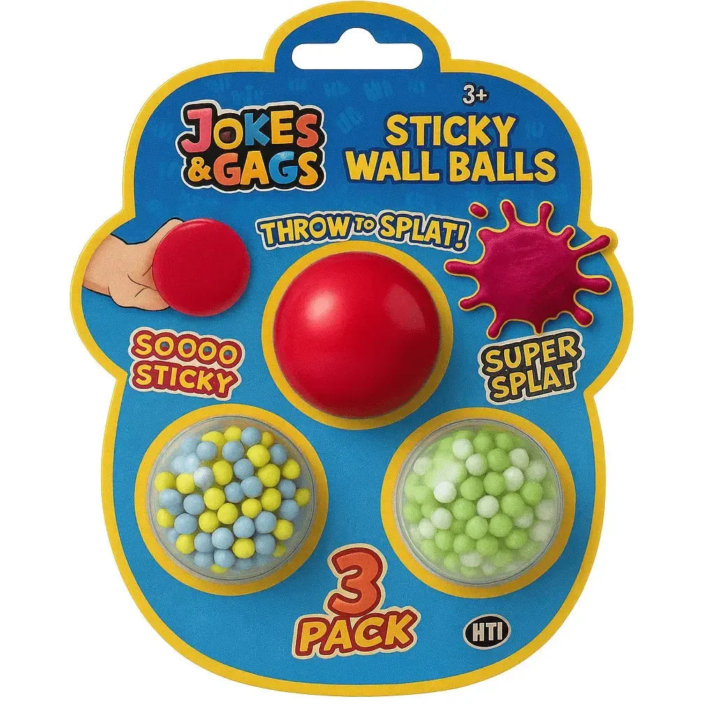 Sticky Wall Balls 3 Pack-Sticky Wall Balls 3 Pack