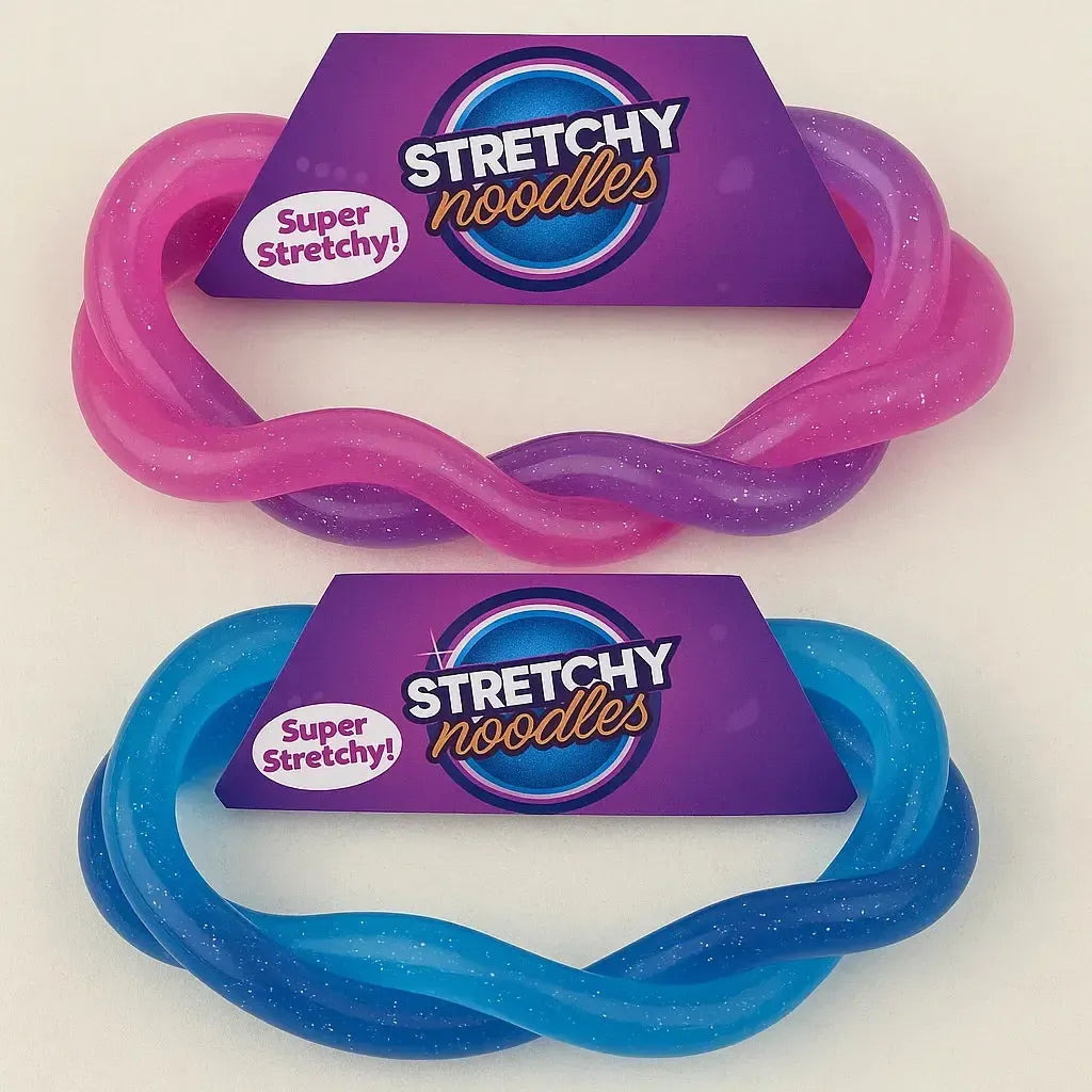 Stretchy Glitter Noodles-Stretchy Glitter Noodles
