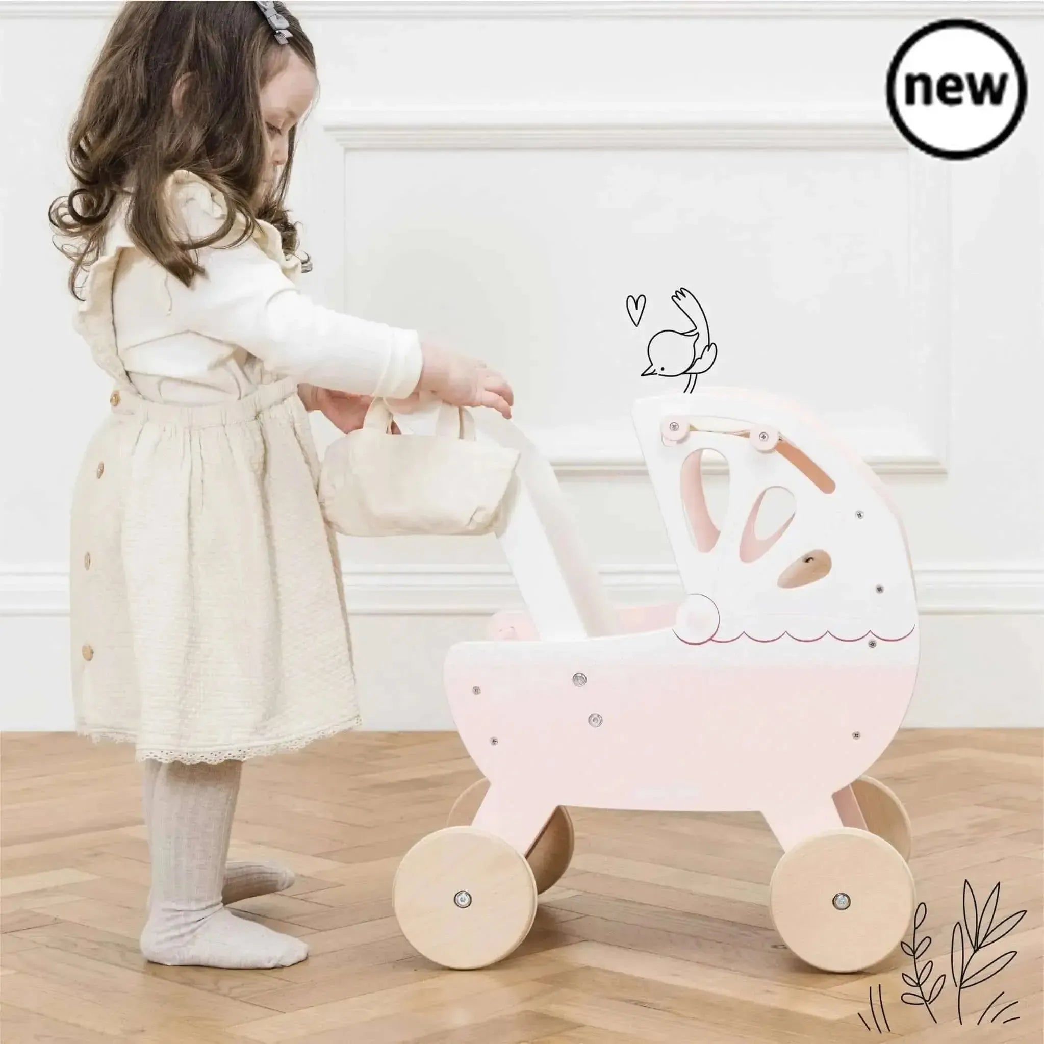 Sweet Dreams Doll Pram-Sweet Dreams Doll Pram