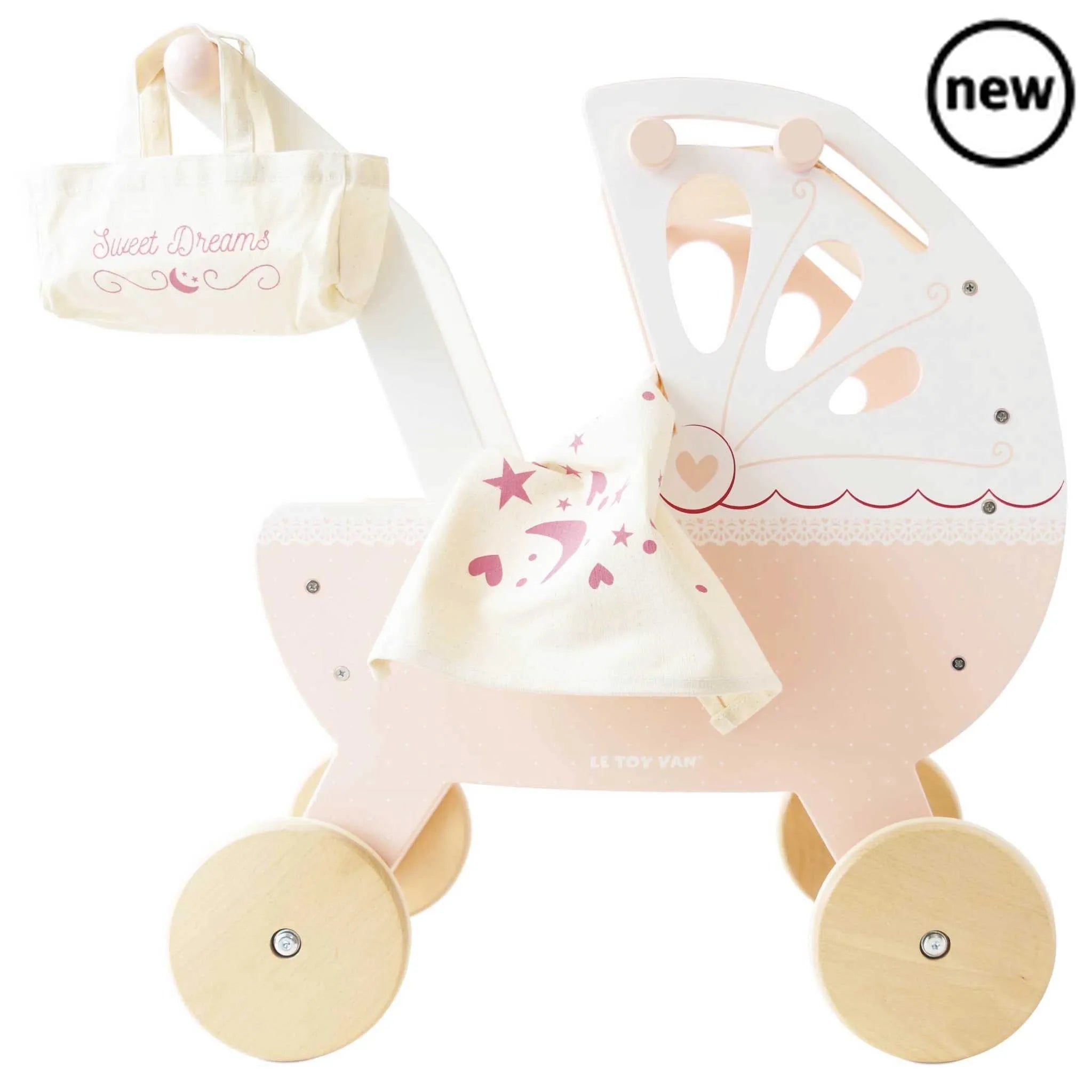 Sweet Dreams Doll Pram-Sweet Dreams Doll Pram