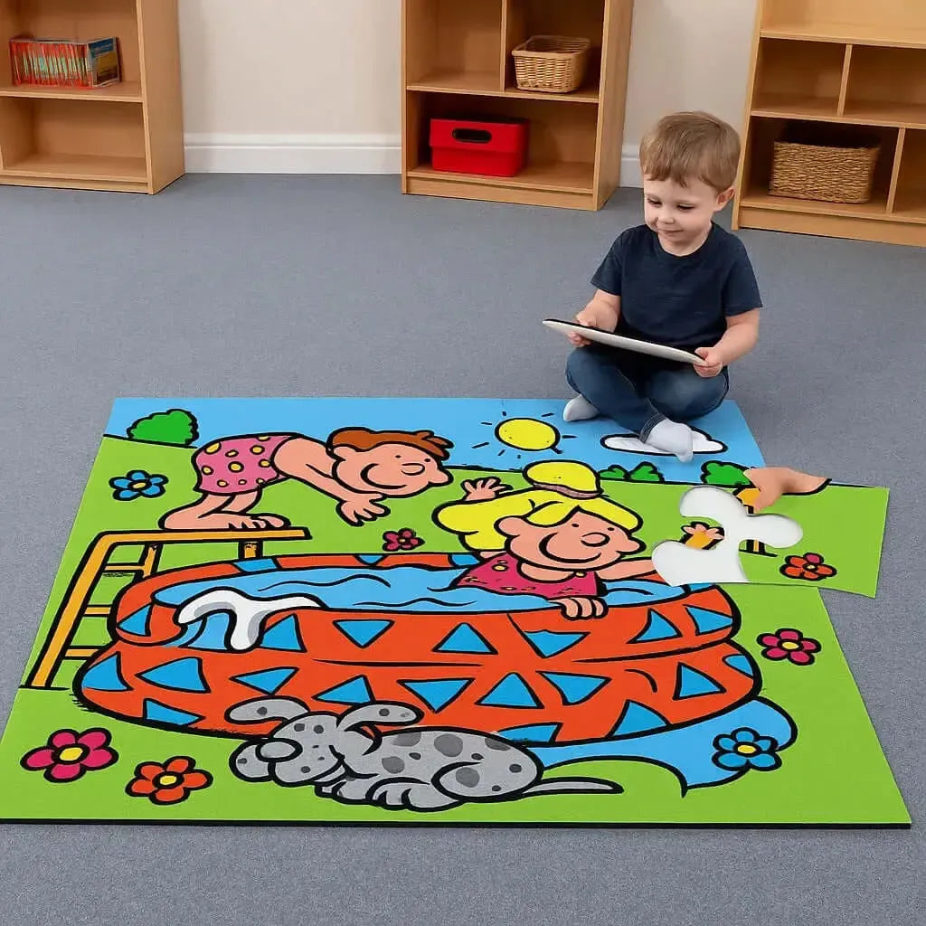 Swimming Pool Jumbo Puzzle-Swimming Pool Jumbo Puzzle