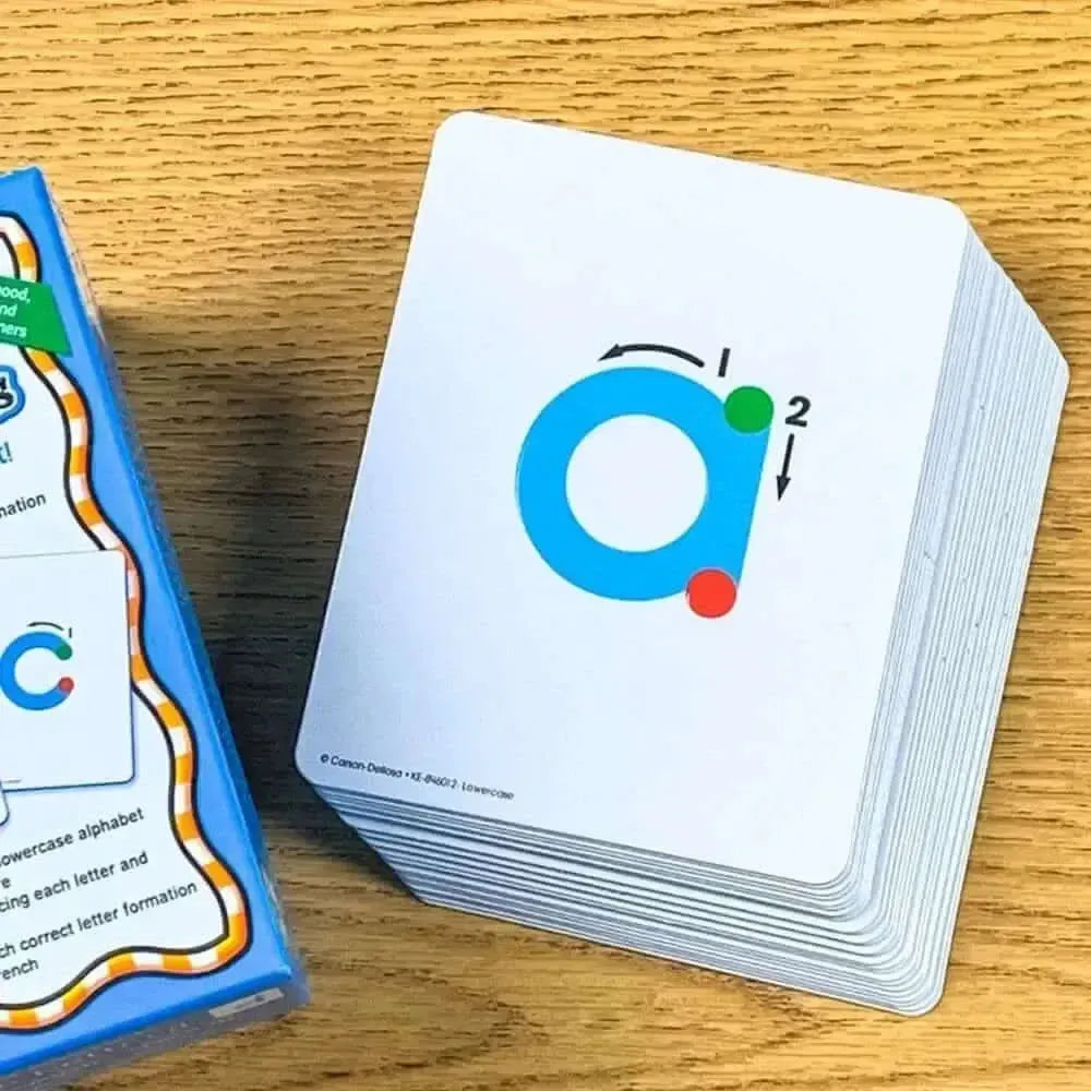 Tactile Lowercase Letter Cards pk 26-Tactile Lowercase Letter Cards pk 26