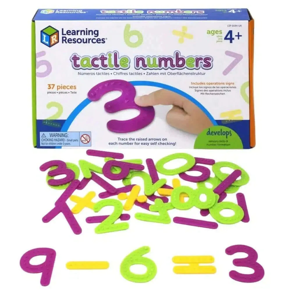 Tactile Numbers and Operations-Tactile Numbers and Operations