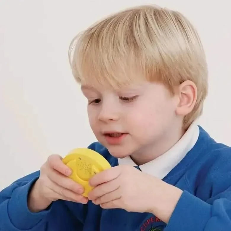 Talking Tin 20 seconds Yellow-Talking Tin 20 seconds Yellow