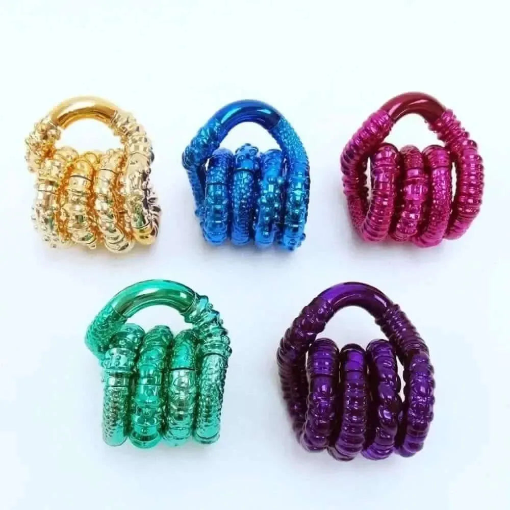 Tangle Jr Totally Textured Metallics-Tangle Jr Totally Textured Metallics