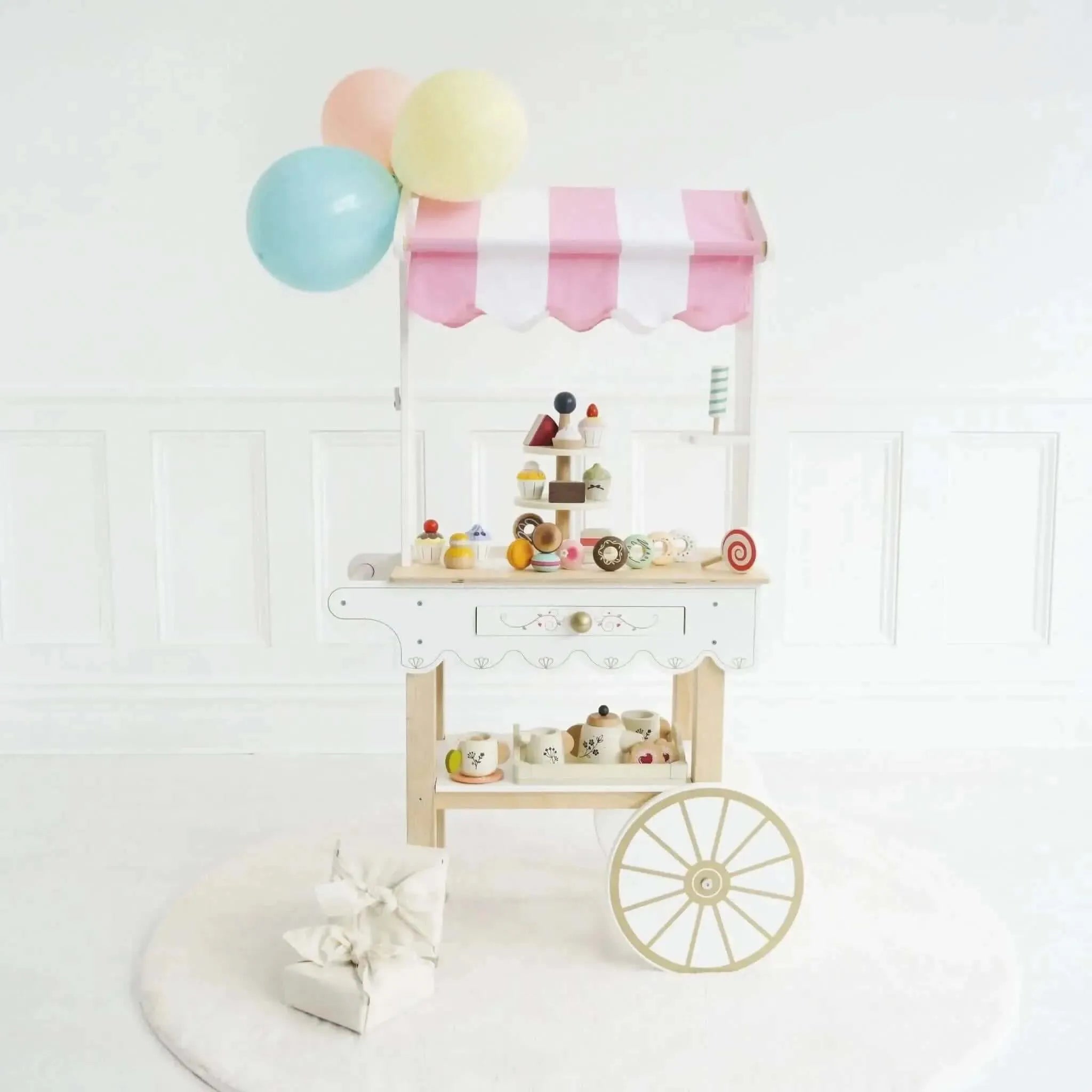 Tea & Treats Trolley Market Stall-Tea & Treats Trolley Market Stall