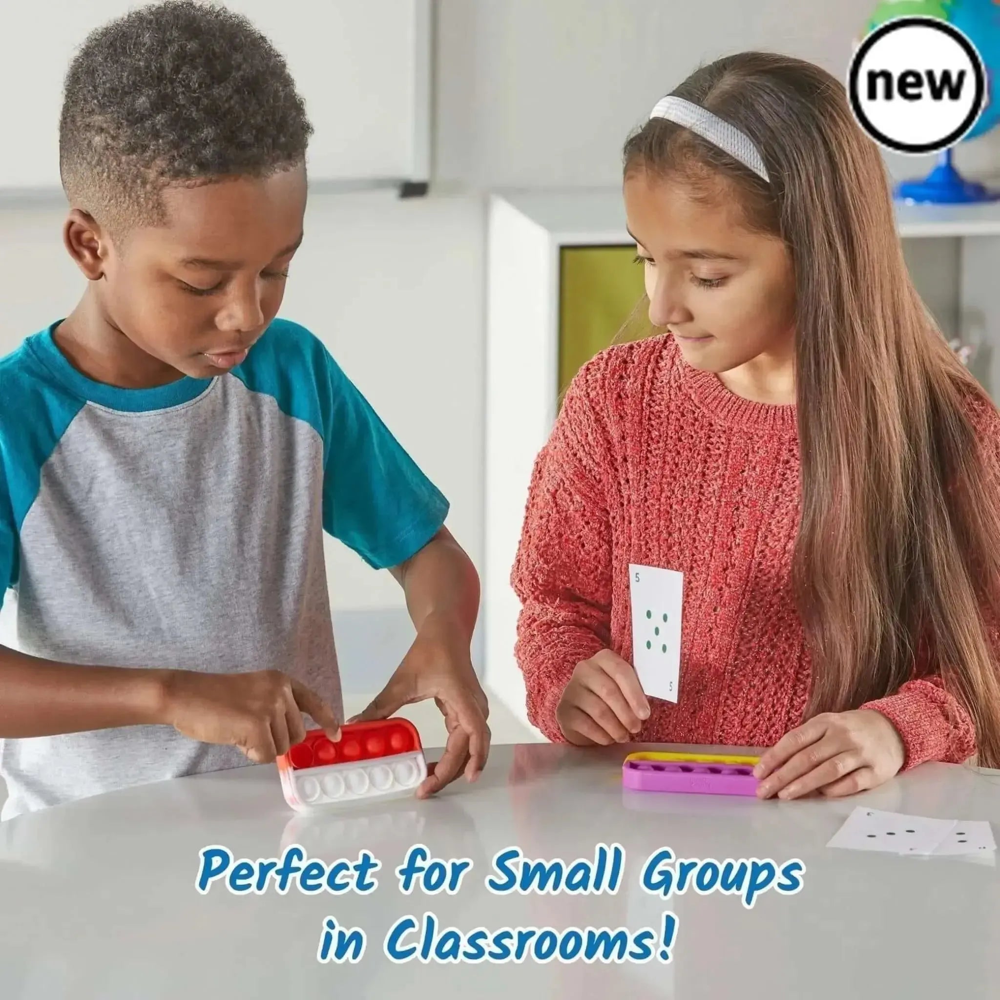 Ten-Frame Sensory Bubble Poppers-Ten-Frame Sensory Bubble Poppers