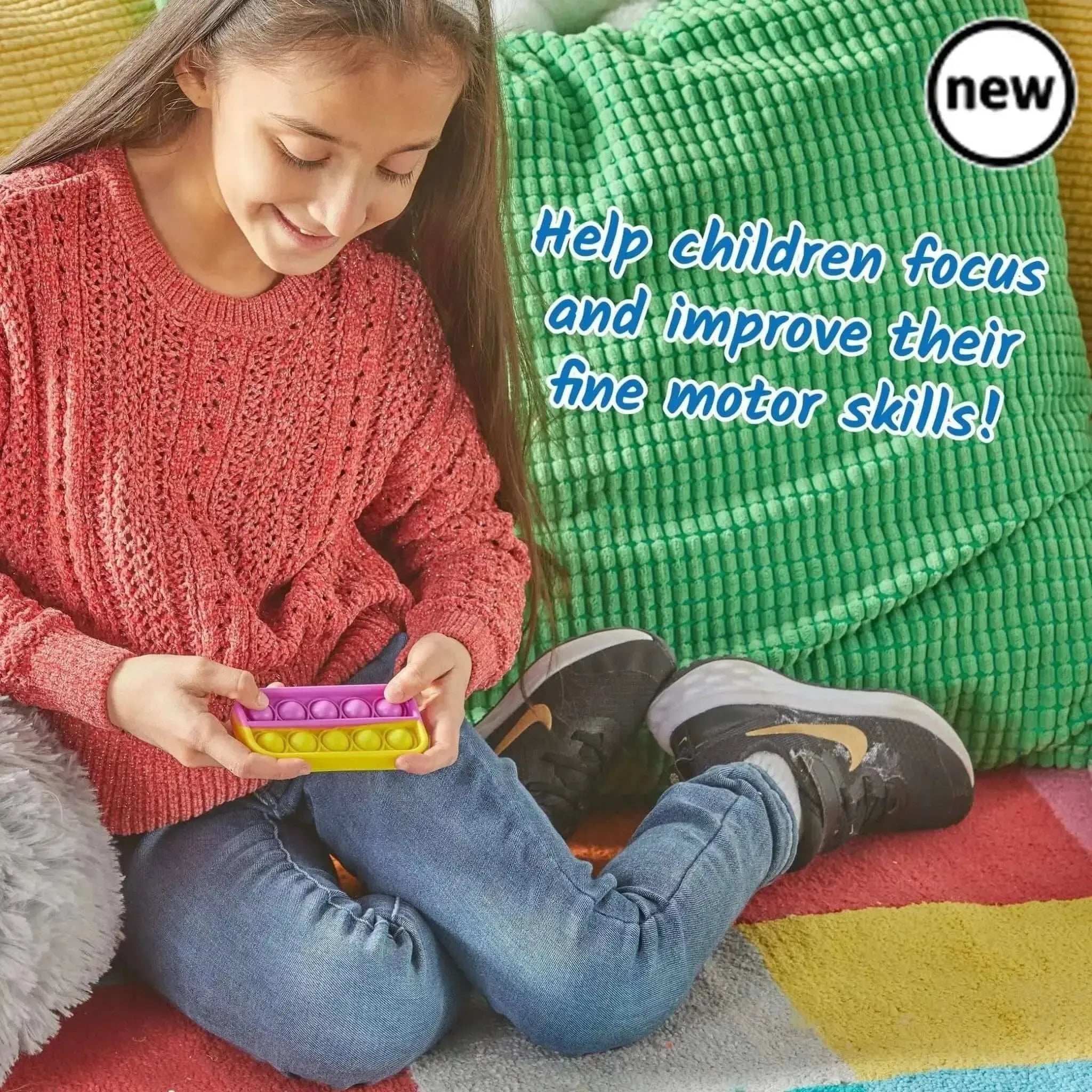 Ten-Frame Sensory Bubble Poppers-Ten-Frame Sensory Bubble Poppers