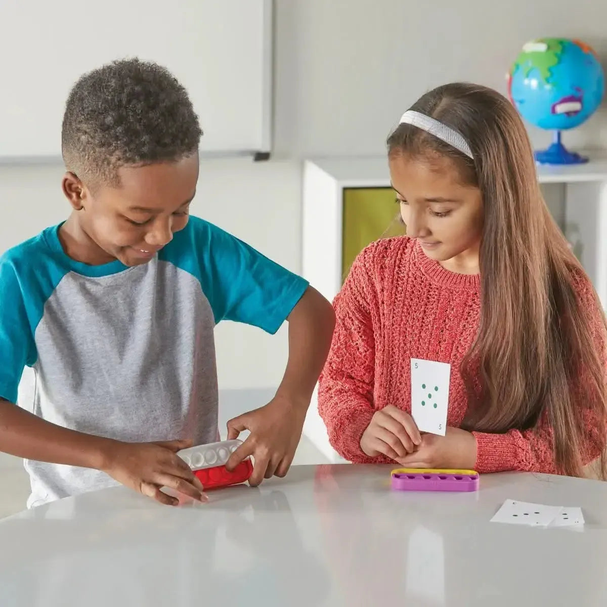 Ten-Frame Sensory Bubble Poppers-Ten-Frame Sensory Bubble Poppers